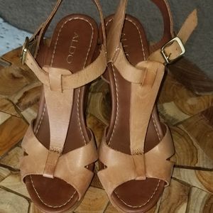 Aldo Leather Wedges